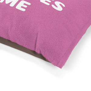 Name Your Pet Bed (Pink)