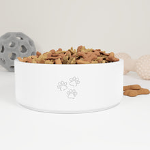 Load image into Gallery viewer, Paw Print Pet Bowl
