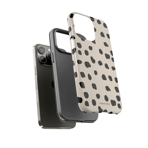 Bombay Dots iPhone "Tough" Case (Nude)
