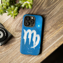 Load image into Gallery viewer, Virgo iPhone &quot;Tough&quot; Case (Blue)
