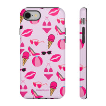 Cargar imagen en el visor de la galería, Hot Pink Summer iPhone &quot;Tough&quot; Case (Pink)
