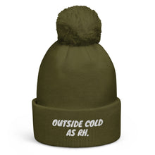 Cargar imagen en el visor de la galería, Outside Cold (AS RH) Pom Pom Beanie
