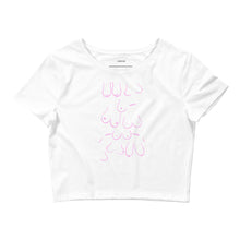 Load image into Gallery viewer, Pink October Crop Tee (Breast Cancer Awareness)
