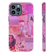 Load image into Gallery viewer, Yasmine Aesthetic iPhone &quot;Tough&quot; Case (Pink)
