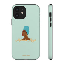 Load image into Gallery viewer, Melanin Magic iPhone &quot;Tough&quot; Case (Grayed Jade)
