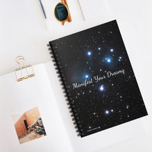 Load image into Gallery viewer, Manifest Your Dreams Journal (Black)
