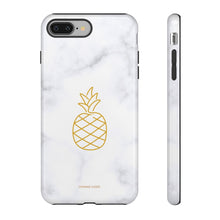 Load image into Gallery viewer, Pineapple Marble iPhone &quot;Tough&quot; Case (White)

