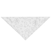 Load image into Gallery viewer, Cosmo Classic Pet Bandana (White)
