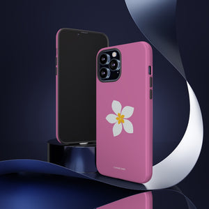 Vinca iPhone "Tough" Case (Pink)