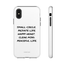 Cargar imagen en el visor de la galería, Peaceful Life iPhone &quot;Tough&quot; Case (White)
