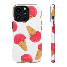 Load image into Gallery viewer, One Scoop Please! iPhone &quot;Tough&quot; Case (White)
