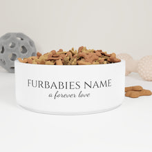 Cargar imagen en el visor de la galería, Furbabies Name x Forever Love Pet Bowl
