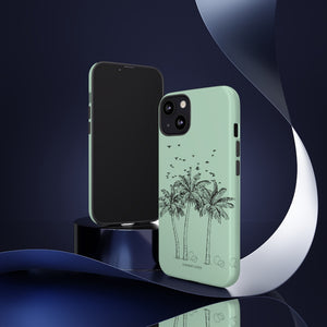 Exotica iPhone "Tough" Case (Grayed Jade)