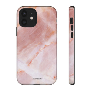 Bri Marble iPhone "Tough" Case (Pink)