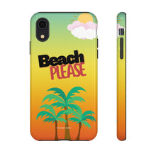 Load image into Gallery viewer, Beach Please iPhone &quot;Tough&quot; Case (Multi)
