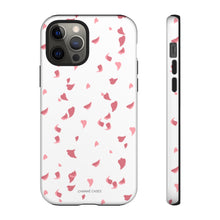 Load image into Gallery viewer, Spring Petals iPhone &quot;Tough&quot; Case (White)
