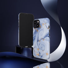 Load image into Gallery viewer, Maria Marble iPhone &quot;Tough&quot; Case (Blue)
