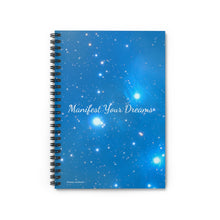 Cargar imagen en el visor de la galería, Manifest Your Dreams Journal (Blue)

