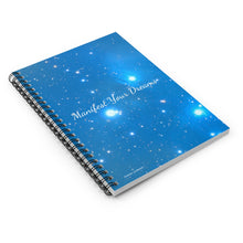 Load image into Gallery viewer, Manifest Your Dreams Journal (Blue)
