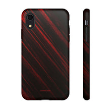 Load image into Gallery viewer, Skylar iPhone &quot;Tough&quot; Case (Red/Black)
