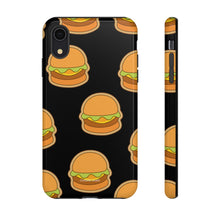 Cargar imagen en el visor de la galería, Burger iPhone &quot;Tough&quot; Case (Black)
