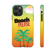 Cargar imagen en el visor de la galería, Beach Please iPhone &quot;Tough&quot; Case (Multi)
