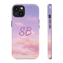 Load image into Gallery viewer, Customisable Barbados Sunset iPhone &quot;Tough&quot; Case (Pink)
