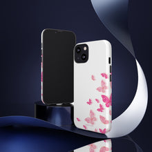 Load image into Gallery viewer, Butterfly Sequel iPhone &quot;Tough&quot; Case (White)
