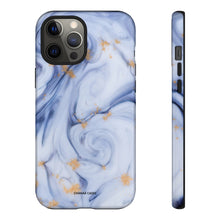 Load image into Gallery viewer, Maria Marble iPhone &quot;Tough&quot; Case (Blue)
