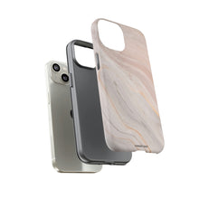 Load image into Gallery viewer, Kelly Marble iPhone &quot;Tough&quot; Case (Nude)
