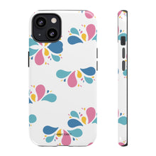Load image into Gallery viewer, Splash of Spring iPhone &quot;Tough&quot; Case (White)
