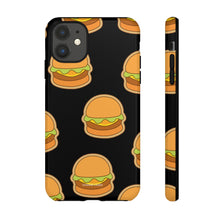 Cargar imagen en el visor de la galería, Burger iPhone &quot;Tough&quot; Case (Black)
