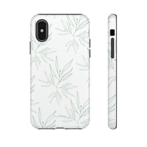 Zinnia iPhone "Tough" Case (White)