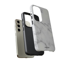 Load image into Gallery viewer, Peru Marble Samsung &quot;Tough&quot; Case (White)
