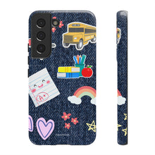 Load image into Gallery viewer, Back To School Samsung &quot;Tough&quot; Case (Blue Denim)
