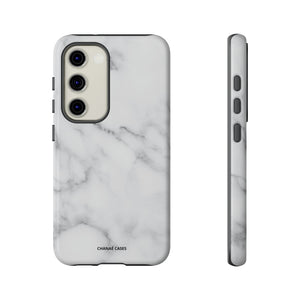 Peru Marble Samsung "Tough" Case (White)