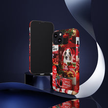Load image into Gallery viewer, &#39;Tis The Season Aesthetic iPhone &quot;Tough&quot; Case (Red)
