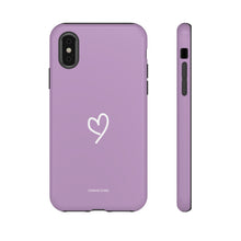 Load image into Gallery viewer, Spread Love iPhone &quot;Tough&quot; Case (Lilac)
