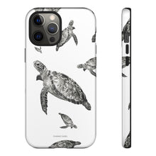 Load image into Gallery viewer, Caribbean Sea Turtle iPhone &quot;Tough&quot; Case (White)
