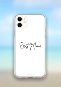 Best Mom! iPhone Case (White)