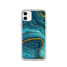Load image into Gallery viewer, Primo Marble iPhone Case (Teal)
