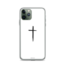 Cargar imagen en el visor de la galería, Christian Cross iPhone Case (White)
