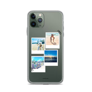 Customisable FujiFilm Collage iPhone Clear Case