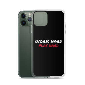 Work Hard iPhone Case (Black)