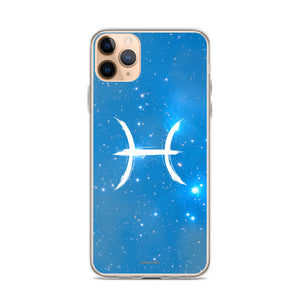 Pisces iPhone Case (Blue)