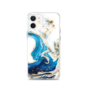 Fia Marble iPhone Case (Blue)