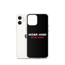 Cargar imagen en el visor de la galería, Work Hard iPhone Case (Black)
