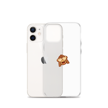 Cargar imagen en el visor de la galería, Monkey Emoji iPhone Case (Clear)
