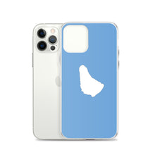 Cargar imagen en el visor de la galería, Map of Barbados iPhone Case (Blue)
