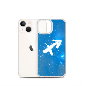 Sagittarius iPhone Case (Blue)